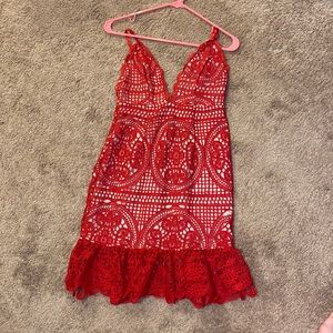 Red dress!